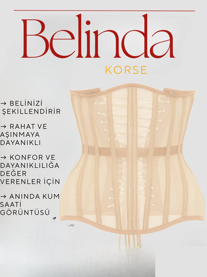 Belinda® Bel İnceltici Toparlayıcı Korse – Kum Saati Etkisi ile Anında İncel